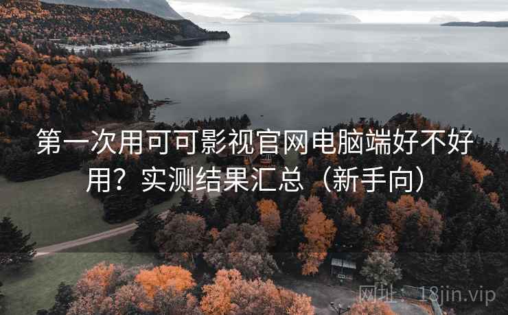 第一次用可可影视官网电脑端好不好用？实测结果汇总（新手向）