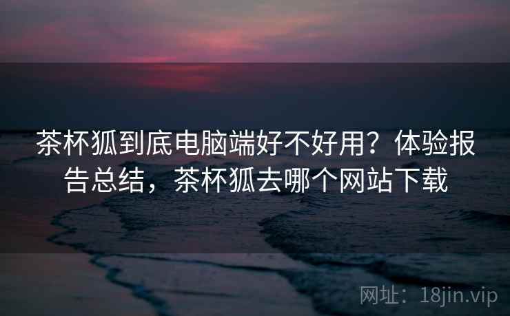 茶杯狐到底电脑端好不好用?体验报告总结,茶杯狐去哪个网站下载 茶杯狐到底电脑端好不好用?体验报告总结,茶杯狐去哪个网站下载